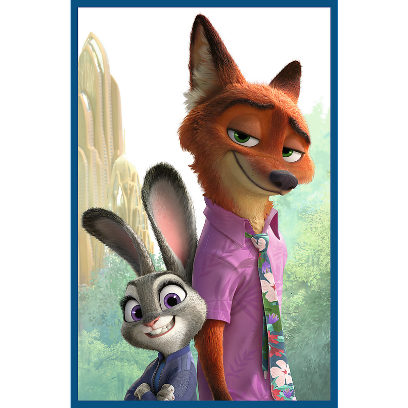 TREFL DISNEY puslede komplekt Zootropolis, 3x80 osa