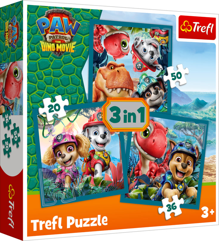 TREFL PAW PATROL 3 in 1 Pusle komplekt, KäpaPatrull