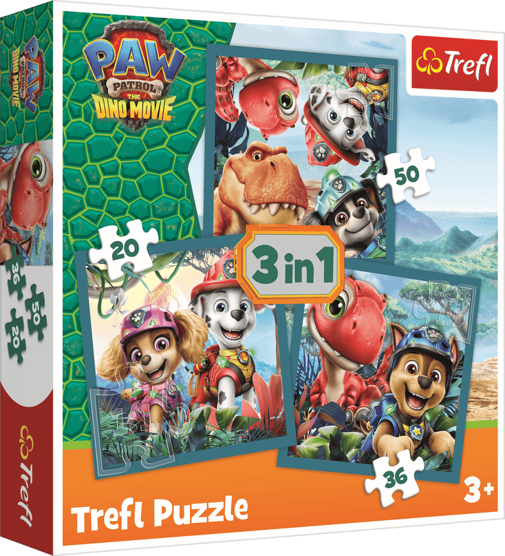 TREFL PAW PATROL 3 in 1 Pusle komplekt, KäpaPatrull