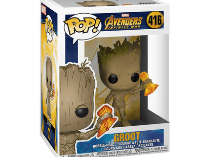 FUNKO POP! Vinüülfiguur: Marvel: Avengers: Infinity War – Groot (koos Stormbreakeriga)