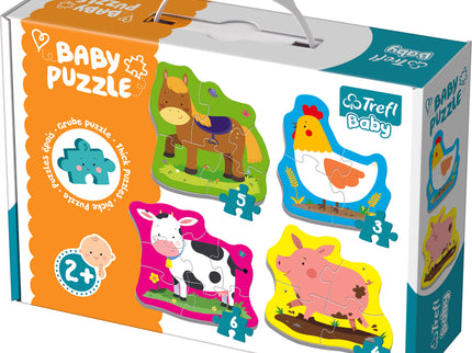 TREFL Beebipusle komplekt, Farmiloomad