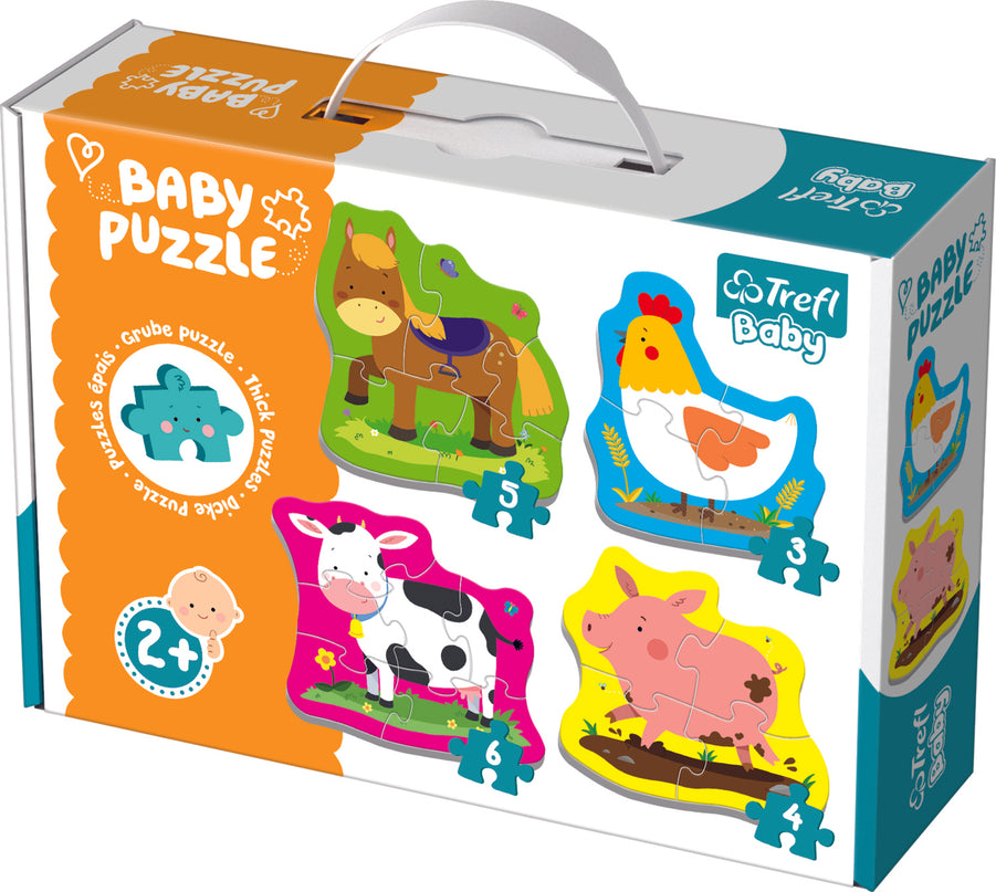 TREFL Beebipusle komplekt, Farmiloomad