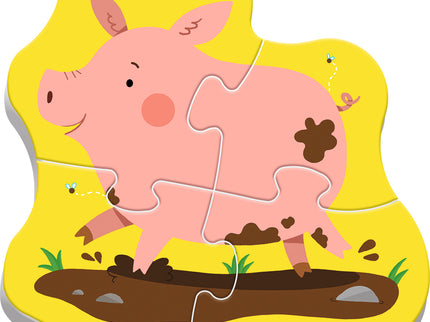 TREFL Beebipusle komplekt, Farmiloomad