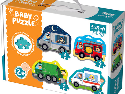 TREFL Beebipusle komplekt Autod