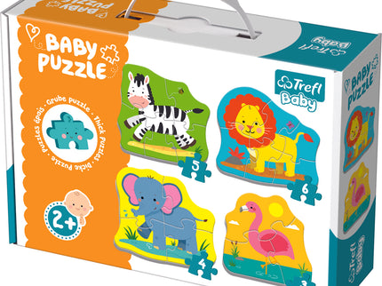 TREFL Beebipusle komplekt, Safari loomad