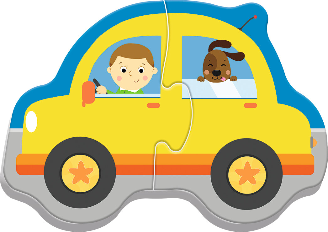 TREFL Beebipusle komplekt, Sõidukid