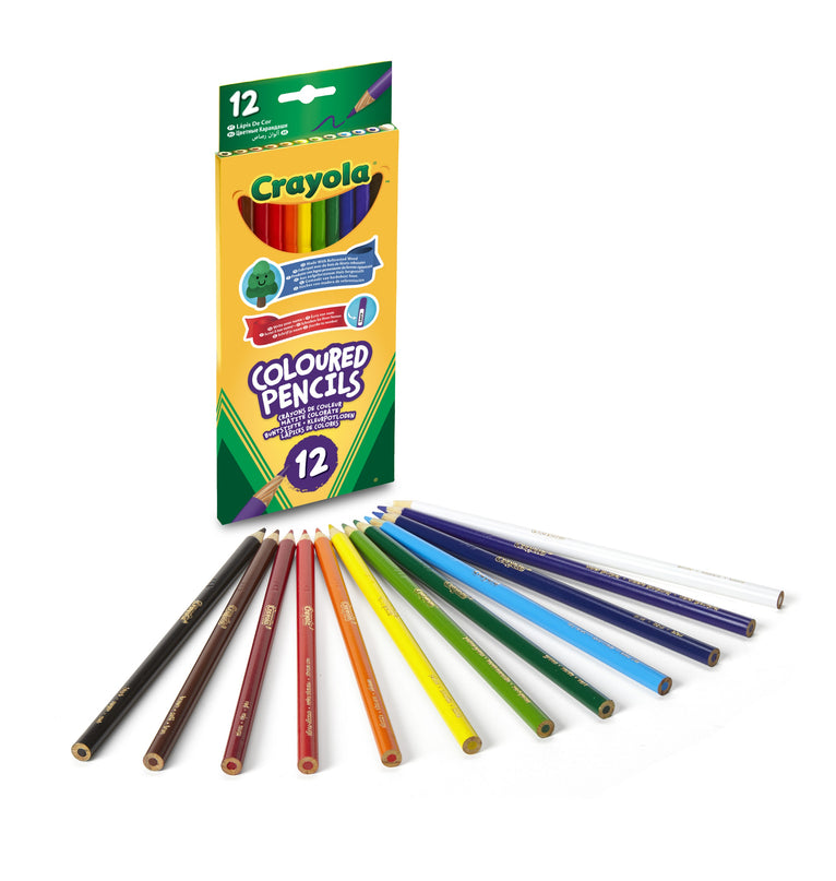 CRAYOLA 12 Värvipliiatsit