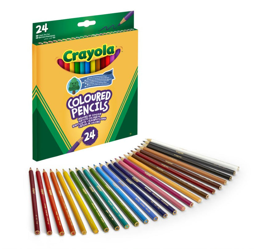CRAYOLA Värvipliiatsid, 24 tk
