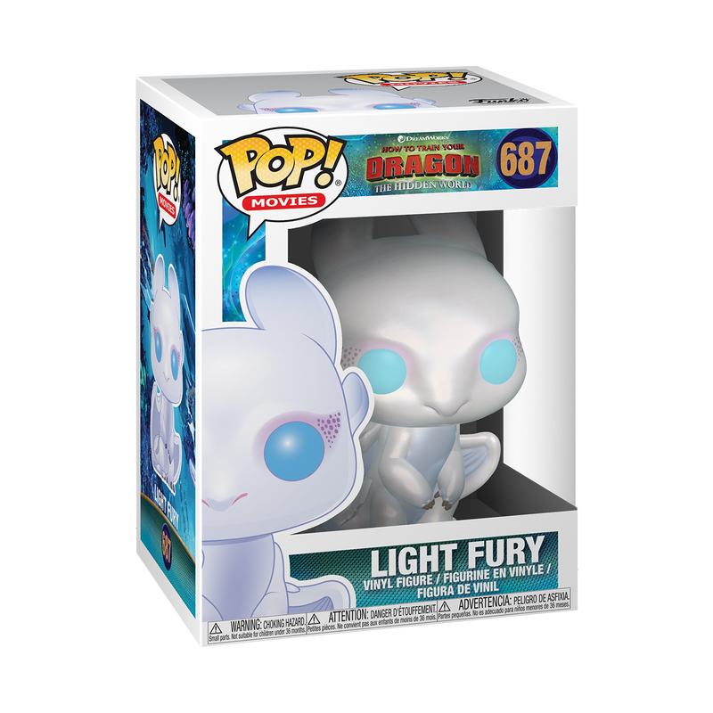 FUNKO POP! Vinyl figuur: How To Train Your Dragon 3 - Light Fury