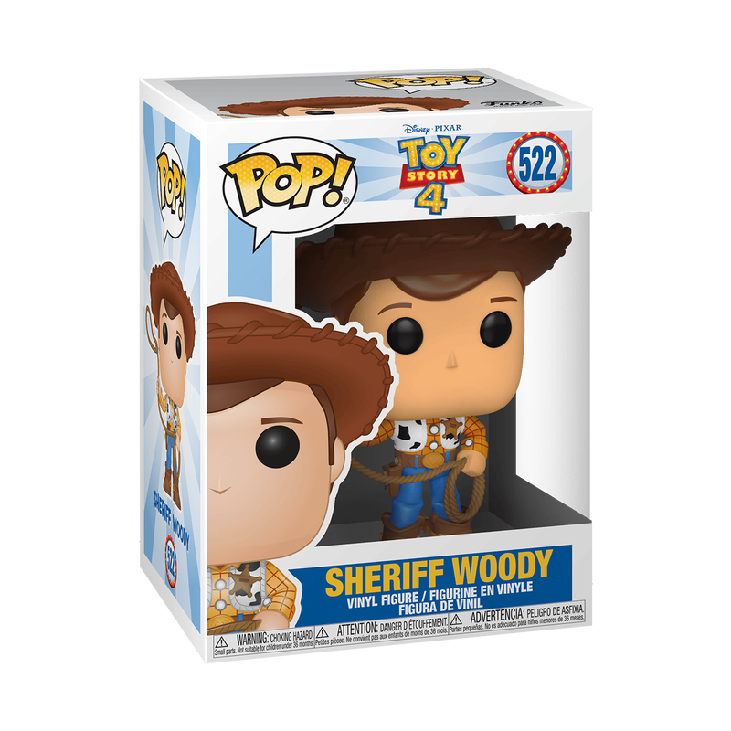 FUNKO POP! Vinyl Figuur: Disney: Toy Story 4 - Woody
