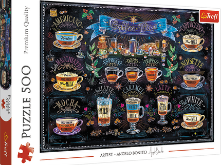 TREFL Pusle Kohv, 500 osa