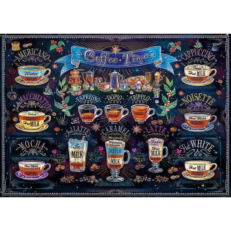 TREFL Pusle Kohv, 500 osa