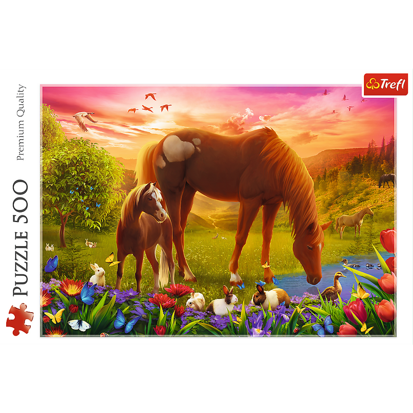 TREFL Pusle Hobused, 500 osa