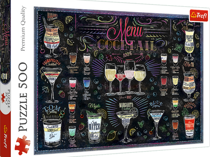 TREFL Pusle Kokteilimenüü, 500 osa