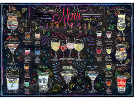 TREFL Pusle Kokteilimenüü, 500 osa