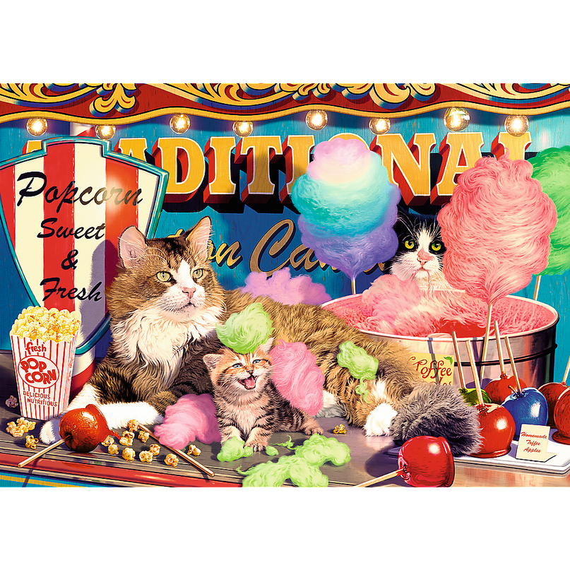 TREFL Pusle komplekt Karvased sõbrad, 2x500 osa