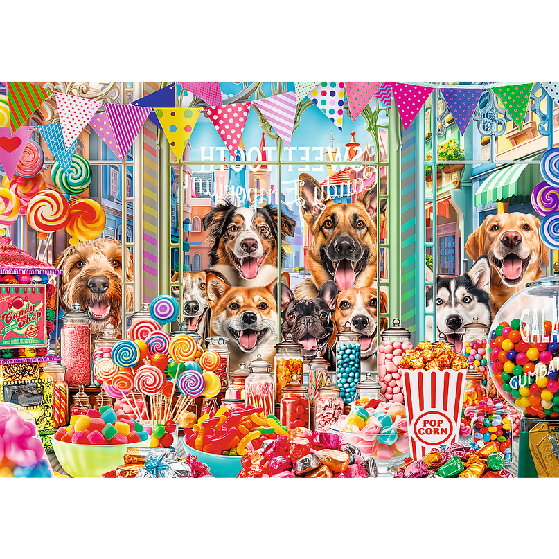 TREFL Pusle komplekt Karvased sõbrad, 2x500 osa