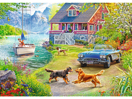 TREFL Pusle komplekt Suveaeg, 2x500 osa