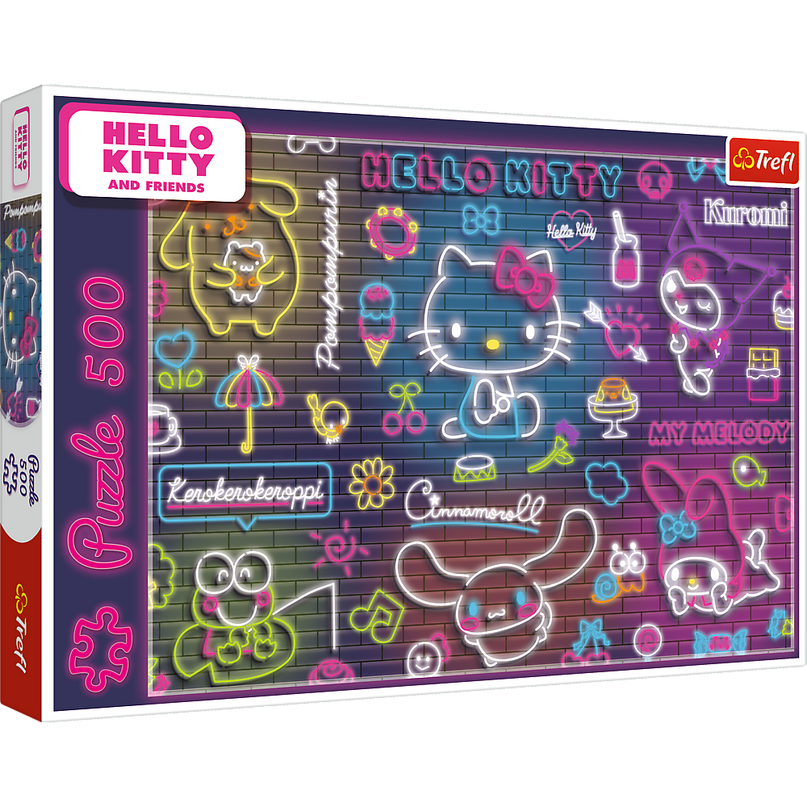 TREFL HELLO KITTY Pusle, 500 osa