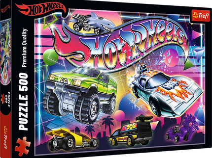 TREFL HOT WHEELS Pusle, 500 osa