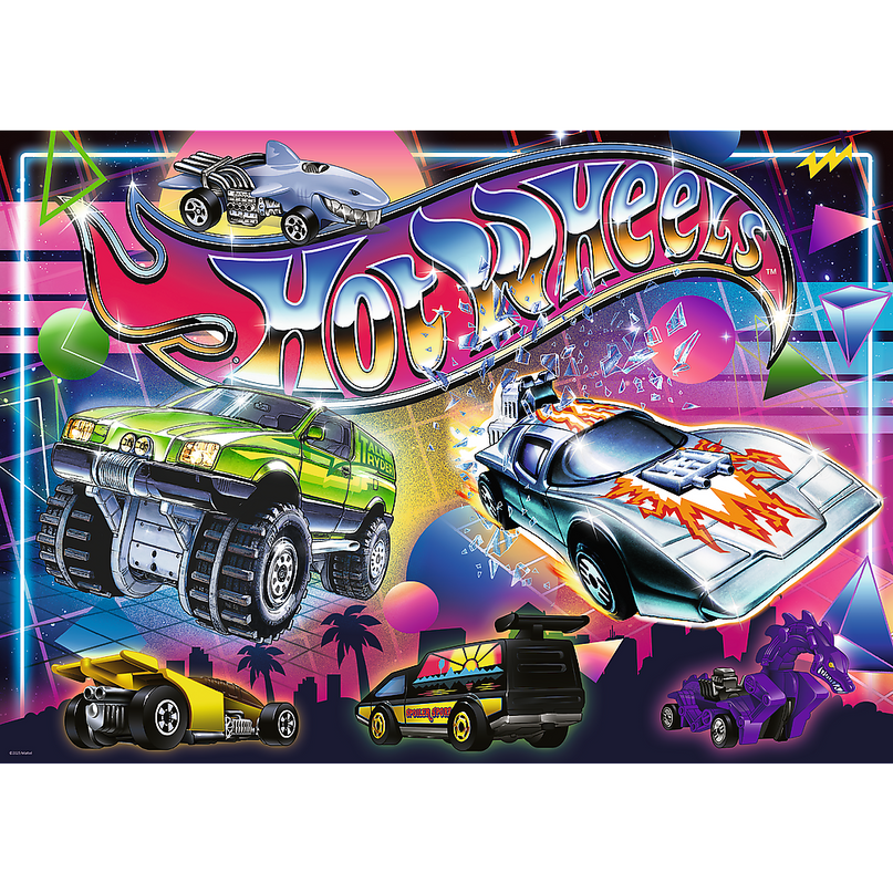 TREFL HOT WHEELS Pusle, 500 osa