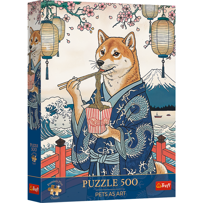 TREFL Premium Plus pusle Shiba nuudlimeditatsioon, 500 osa