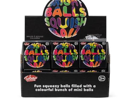 SCRUNCHEMS Stressipall, värvilise sisuga