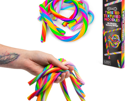 SCRUNCHEMS Stressimänguasi Twisted nuudlid