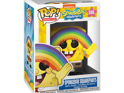 FUNKO POP! Vinyl figuur: SpongeBob with Rainbow