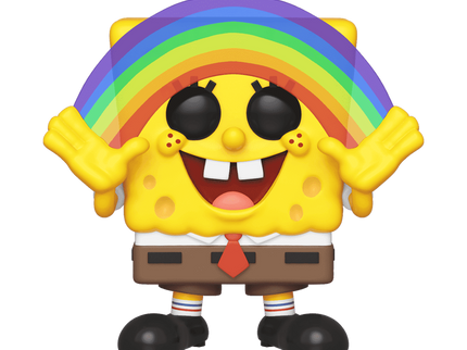 FUNKO POP! Vinyl figuur: SpongeBob with Rainbow