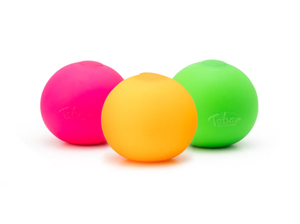 SCRUNCHEMS Värvimuutev stressipall - neoon, 3 tk