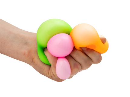 SCRUNCHEMS Värvimuutev stressipall - neoon, 3 tk