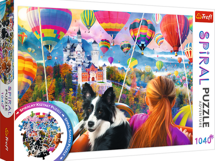 TREFL Spiraalpusle Õhupallifestival, 1040 osa