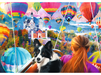 TREFL Spiraalpusle Õhupallifestival, 1040 osa