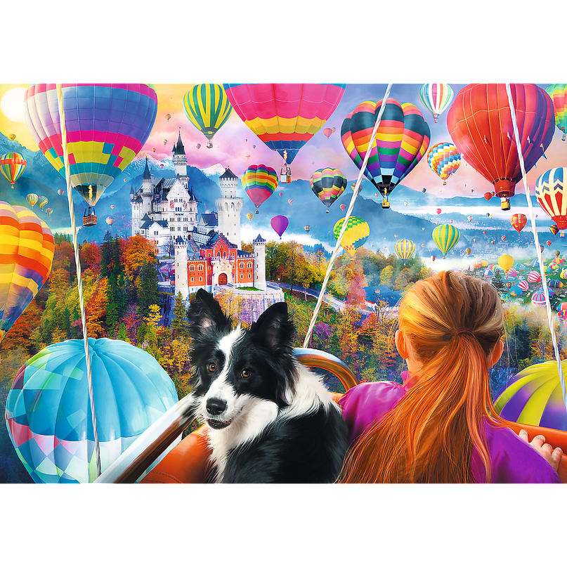 TREFL Spiraalpusle Õhupallifestival, 1040 osa