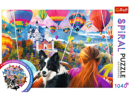 TREFL Spiraalpusle Õhupallifestival, 1040 osa