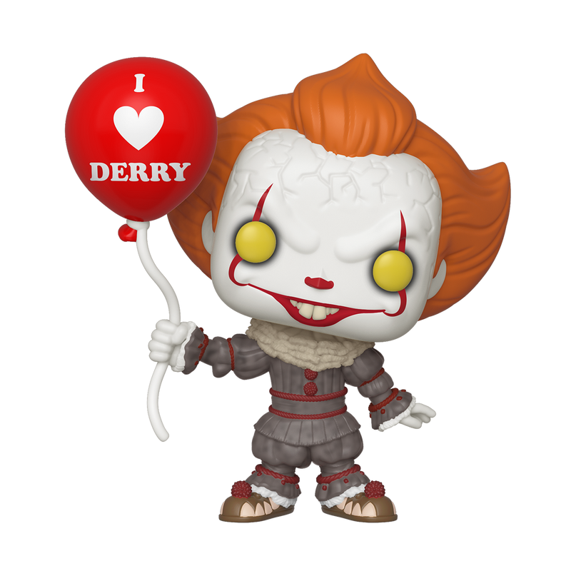 FUNKO POP! Vinyl Figuur: IT Chapter 2 - Pennywise õhupalliga, 9,5 cm