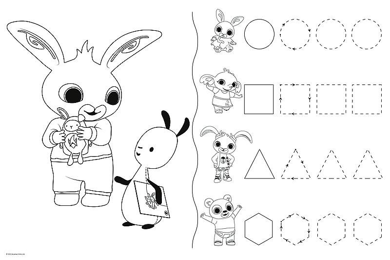 TREFL BING Super Maxi pusle, 24 osa