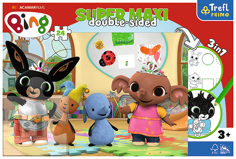 TREFL BING Super Maxi pusle, 24 osa