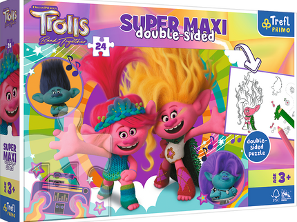 TREFL TROLLID Super Maxi pusle, 24 osa