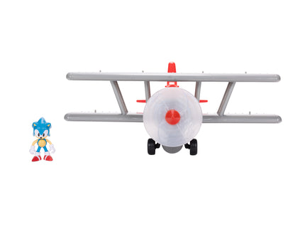SONIC lennuk Tornado Biplane Sonic figuuriga