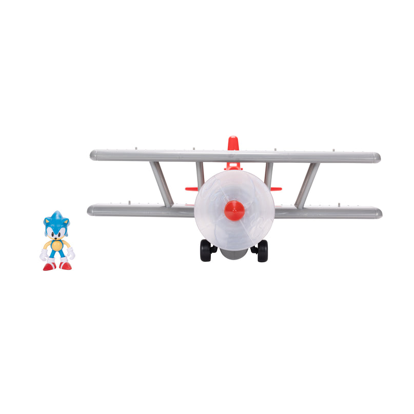 SONIC lennuk Tornado Biplane Sonic figuuriga