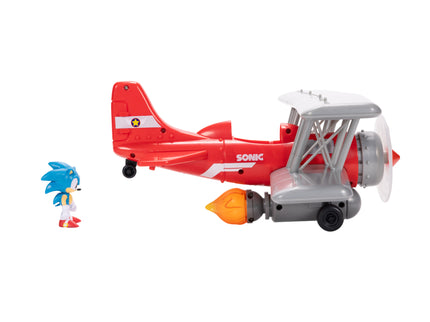 SONIC lennuk Tornado Biplane Sonic figuuriga