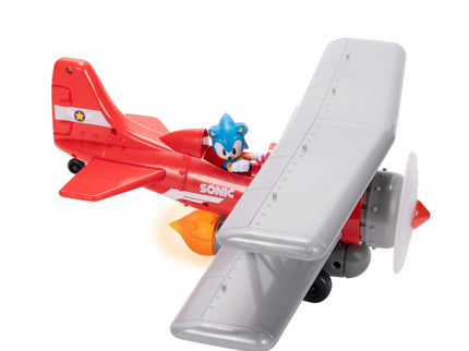 SONIC lennuk Tornado Biplane Sonic figuuriga