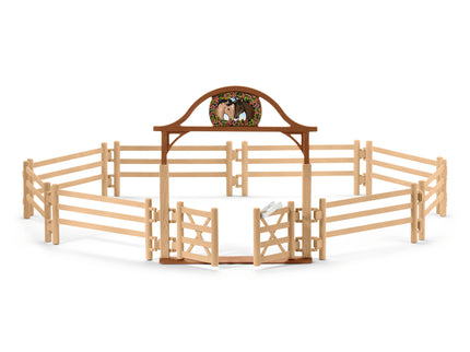 SCHLEICH HORSE CLUB Koppel Sissepääsuväravaga
