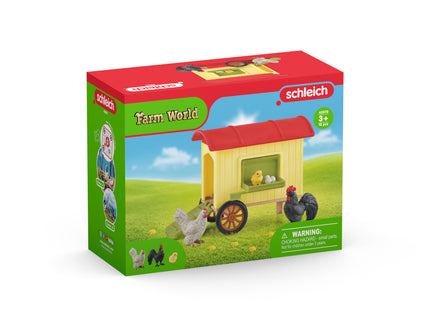 SCHLEICH FARM WORLD Mobiilne kanakuur