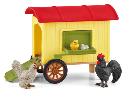 SCHLEICH FARM WORLD Mobiilne kanakuur