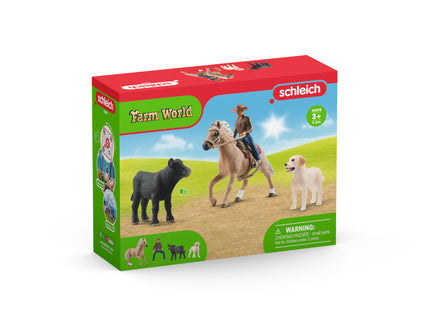 SCHLEICH FARM WORLD Metsiku lääne seiklused