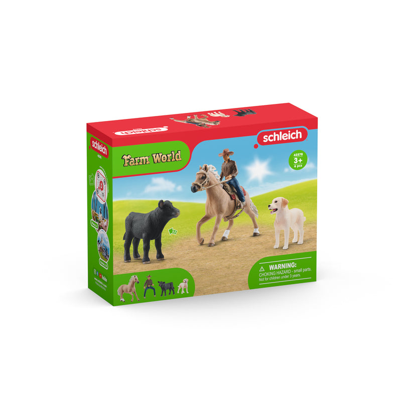 SCHLEICH FARM WORLD Metsiku lääne seiklused