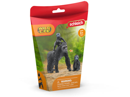 SCHLEICHI METSIK ELU Rannikugorilla pere